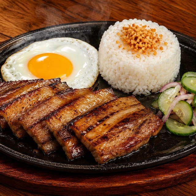Grilled Pork Belly.