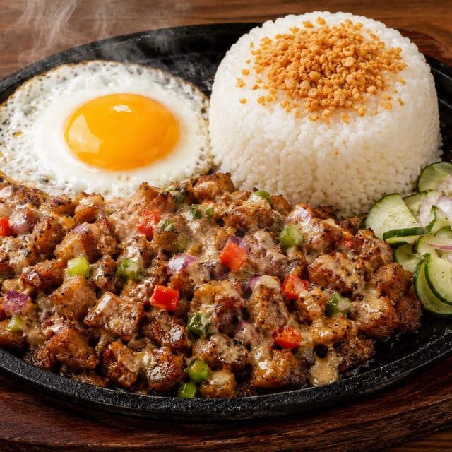 Sisig Crispy Lechon Kawali.
