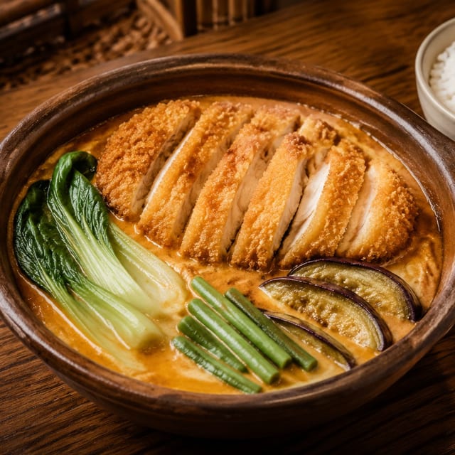 Chicken Katsu Kare Kare.