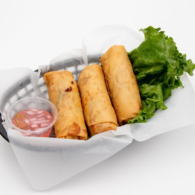 Veggie Spring Rolls.