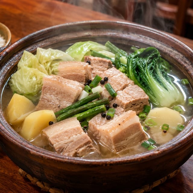 Pork Belly Nilaga.