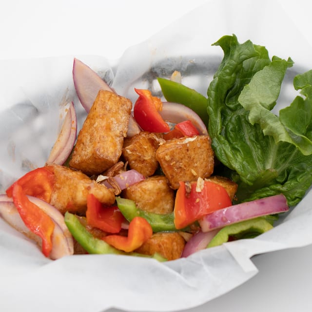 Sweet Sour Tofu.