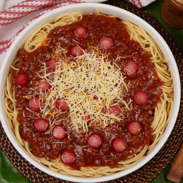 Filipino Spaghetti.